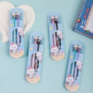 Cute Cartoon Character Gel Pens Set